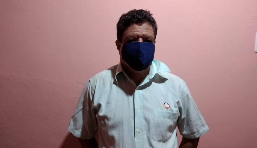 Pedro Elías Hoyos, líder indígena.