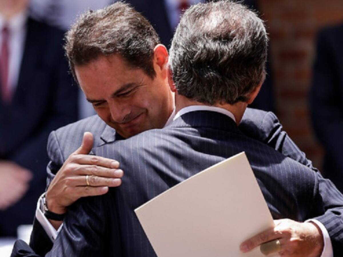 Presidente Santos visitó a Vargas Lleras antes de viajar hacia Washington