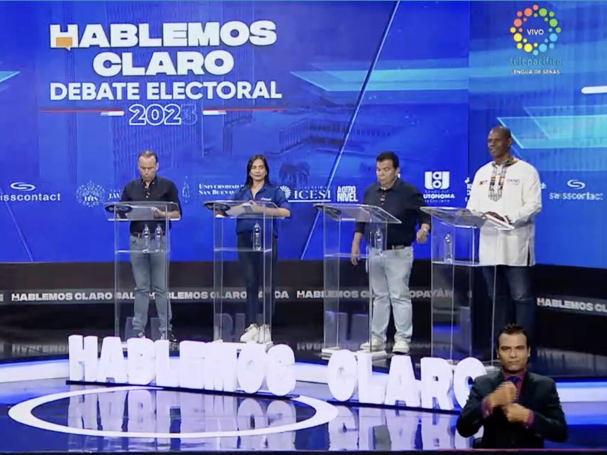 Estas fueron las propuestas de los aspirantes a la alcaldía de Cali en su último debate