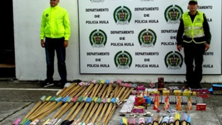 Se han entregado 35 recompensas a quienes denunciaron fabricación clandestina de pólvora