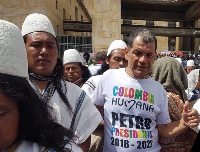 Alfredo Alonso Osorio, líder perteneciente al Movimiento Político Colombia Humana de Buga