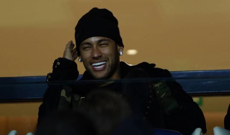 Neymar, el 10 del PSG. 