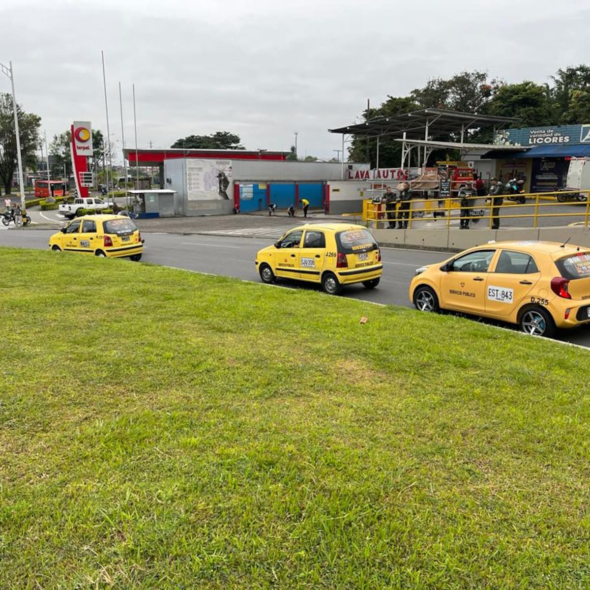 Cerca del 70 % de taxis de Pereira se han visto afectados por la suspensión de gas natural