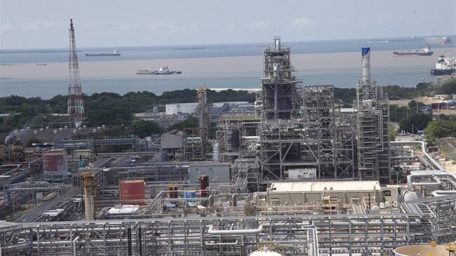 Reficar, refinería de Cartagena. Foto: Colprensa