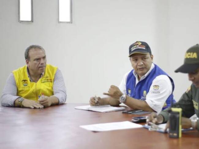 Instalan PMU en Achí, Bolívar, por creciente del río Cauca