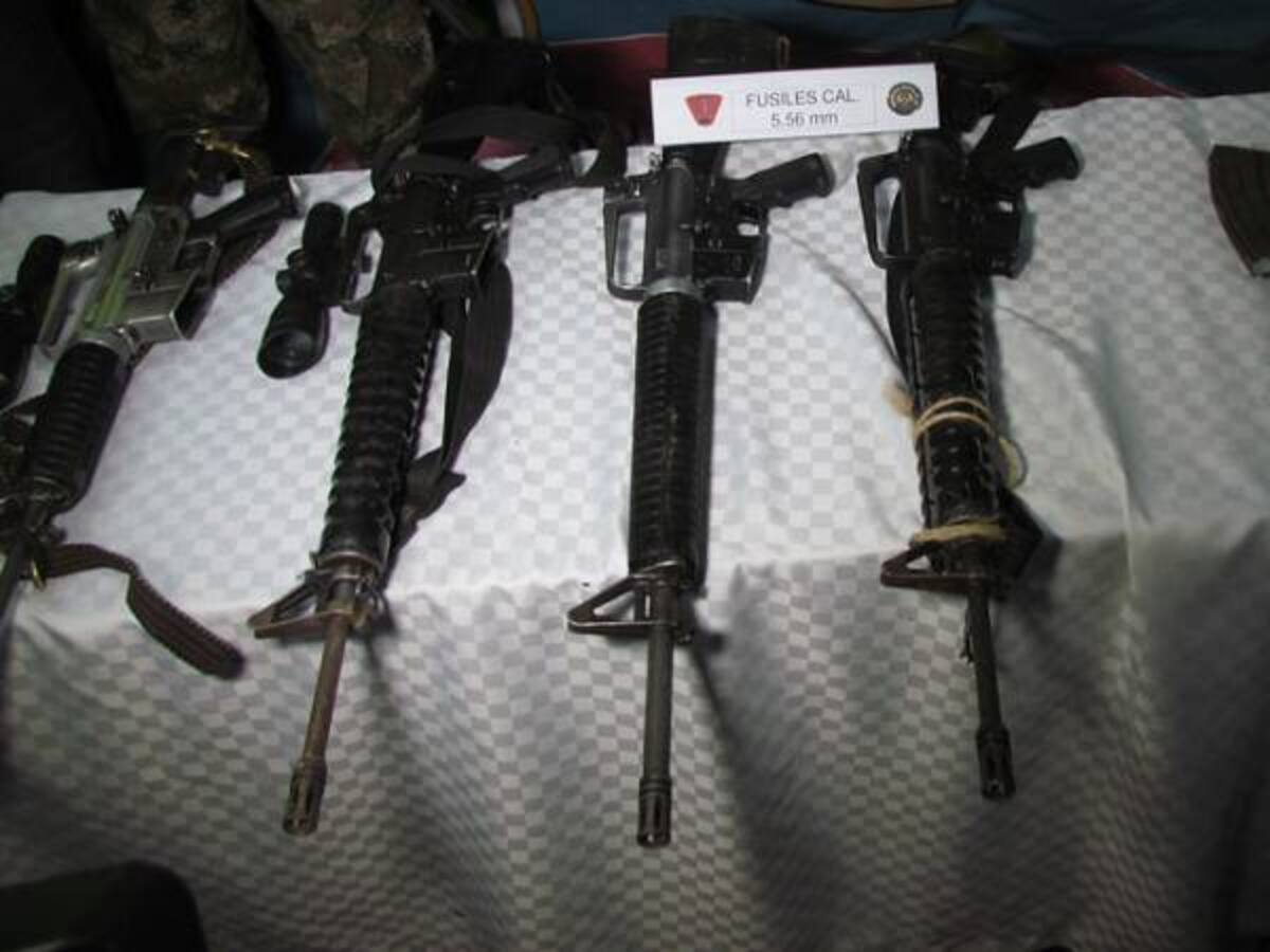 Incautado armamento enviado por ‘Otoniel’ en Guaviare