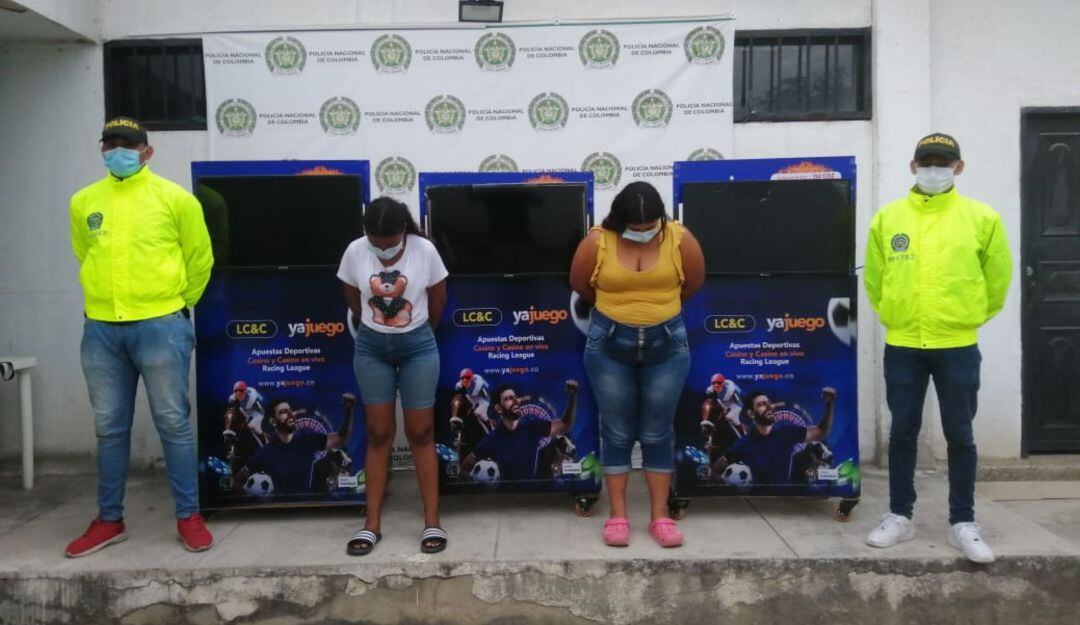 Capturas por apuesta ilegal