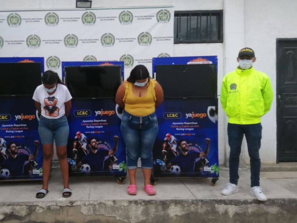 Capturan en Santa Marta a dos personas por juego ilegal