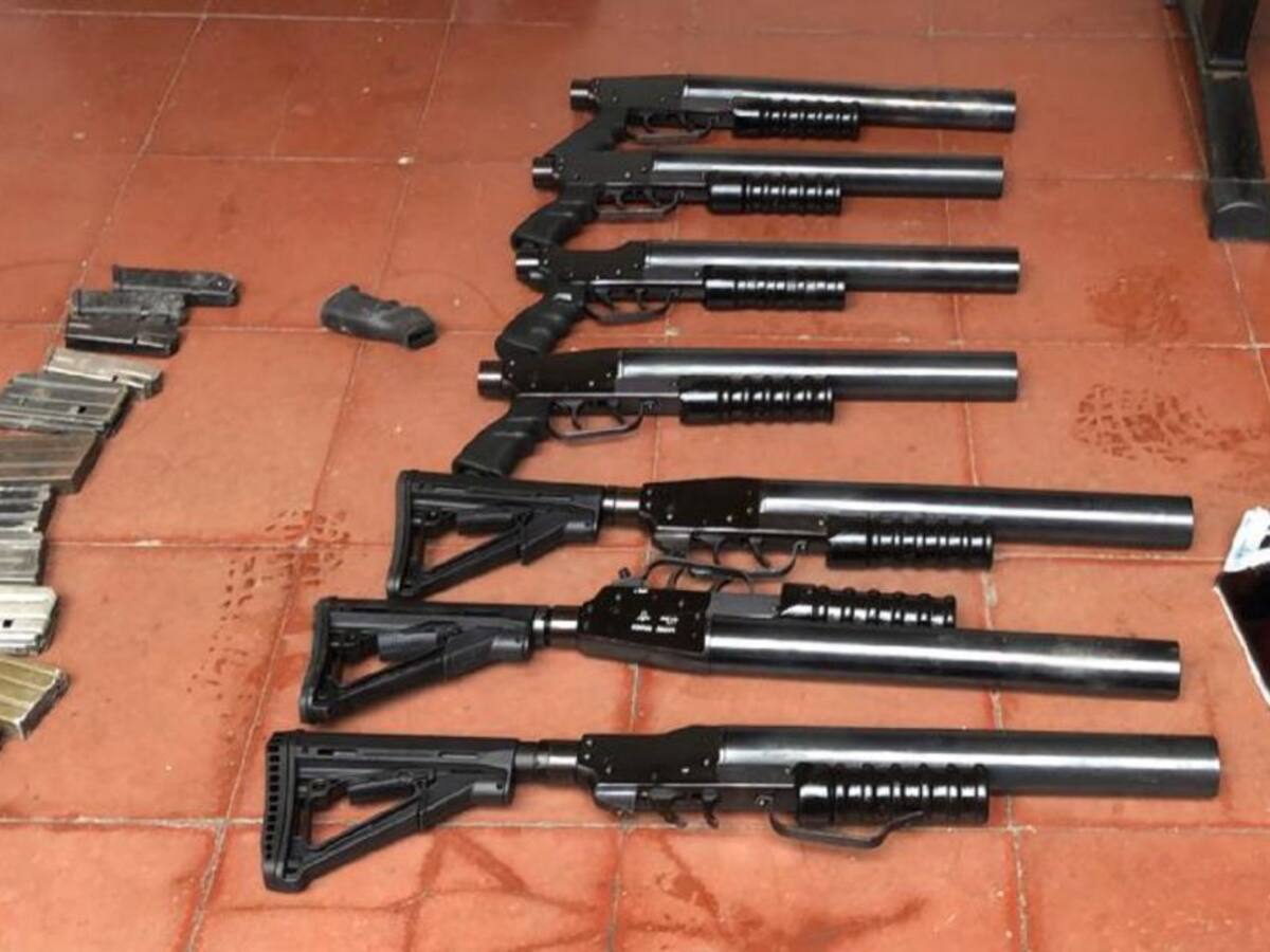 En Cali cae banda que traía armas desde EE.UU. para grupos ilegales