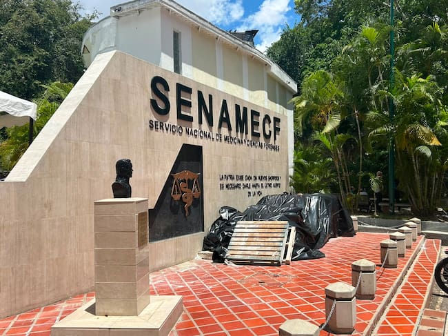 Morgue de Bello Monte en Caracas, Venezuela, sin insumos para manipular cuerpos. Foto: Caracol Radio