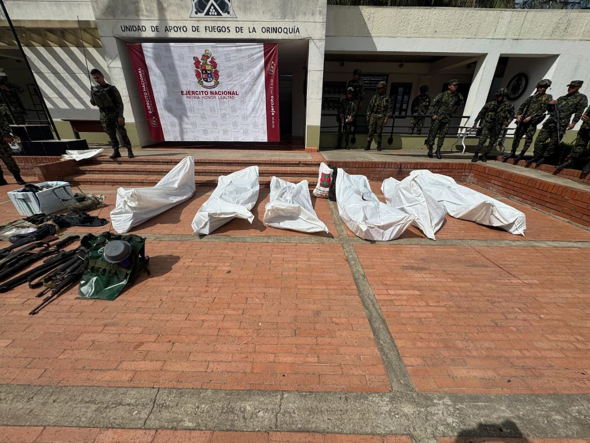 Seis guerrilleros del ELN han muerto en combates con el Ejército en Arauca