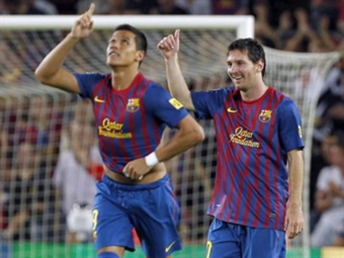 Con doblete de Sánchez, Barcelona goleó 4-0 al Rayo Vallecano