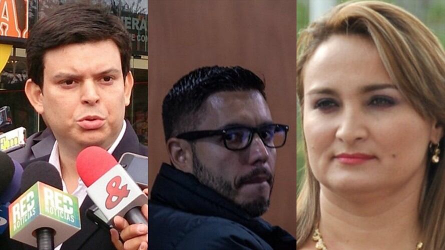 Alejandro Lyons Muskus, de Córdoba; Juan Carlos Abadía Ocampo, de Valle del Cauca; y Sandra Paola Hurtado Palacio, de Quindío. Foto: Colprensa