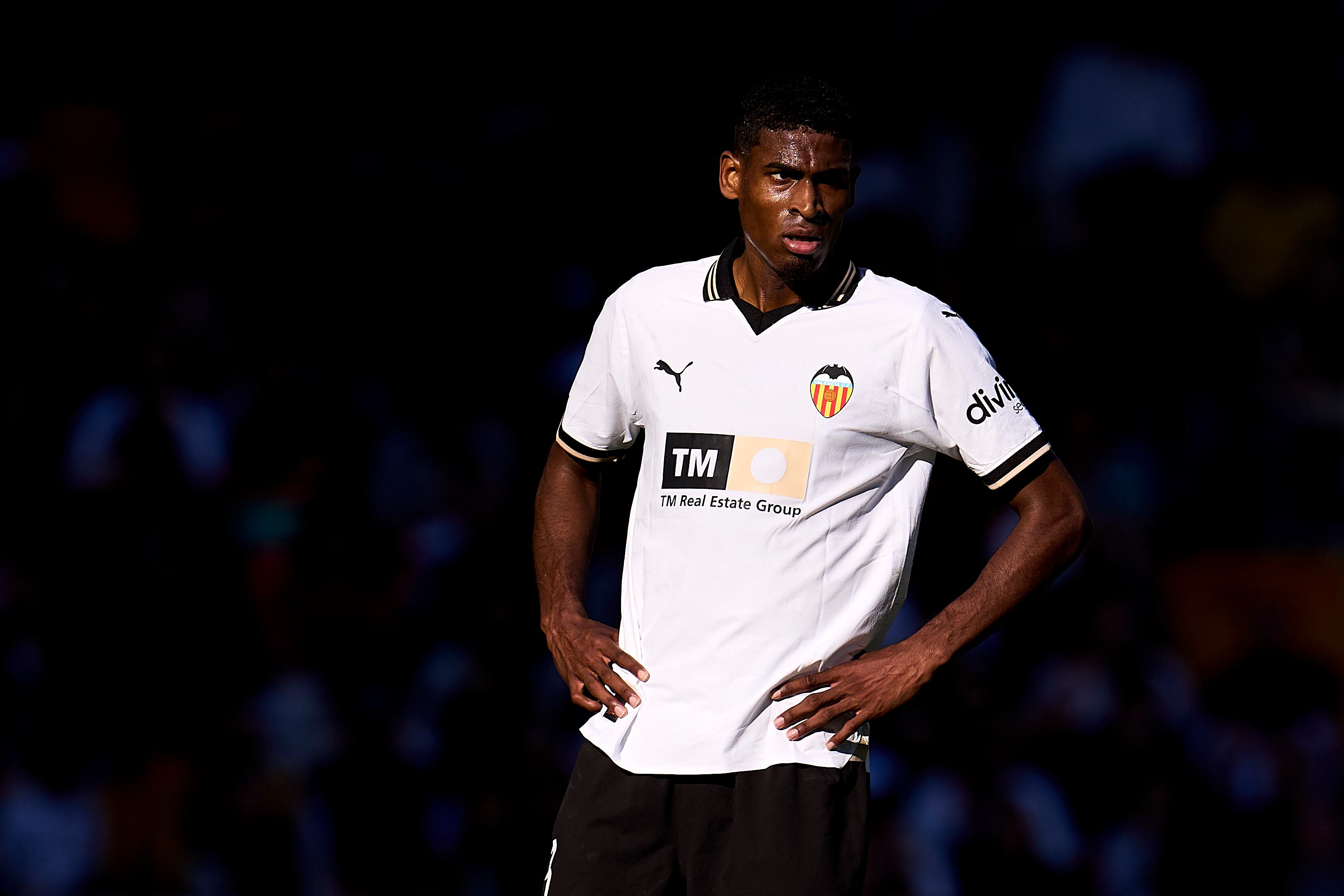 Cristhian Mosquera, defensor central del Valencia. (Photo by Aitor Alcalde Colomer/Getty Images)