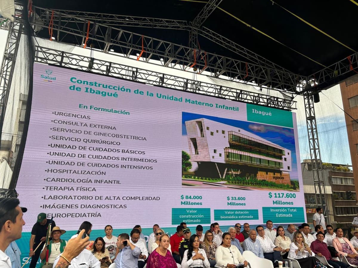 Ministerio de Salud construirá el Hospital Materno Infantil de Ibagué