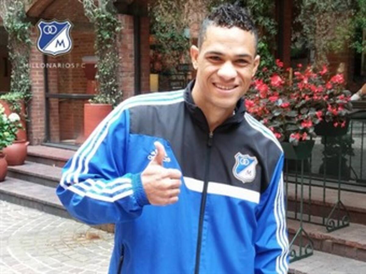Millonarios presentó a Anderson Plata como su nuevo atacante