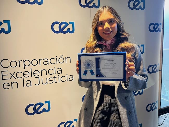 Natalia León estudiante del programa de derecho de la Universidad de Ibagué