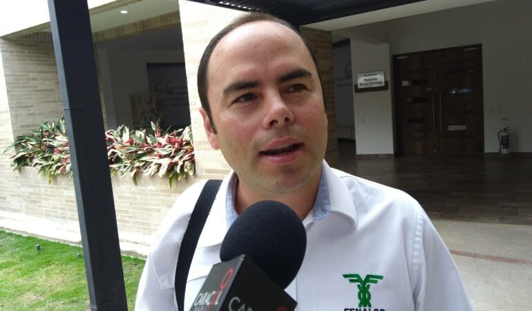 Óscar Germán Díaz presidente de Fenalco