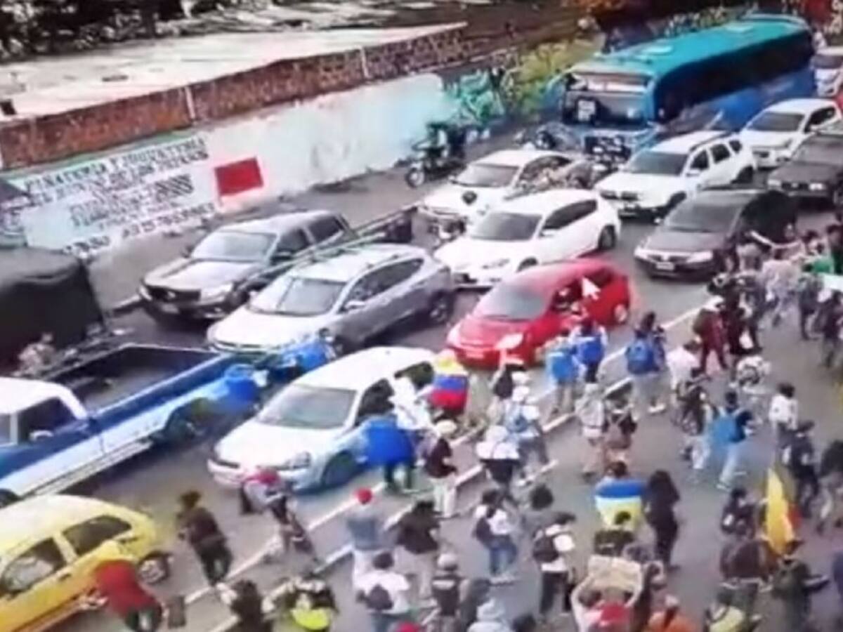 Nuevamente las movilizaciones causan daños en Bucaramanga
