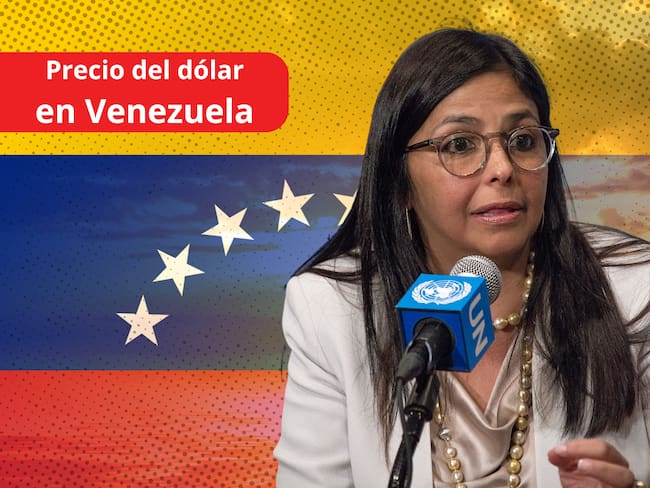 En la portada, la presidenta interina de Venezuela, Delcy Rodríguez, en una conferencia de prensa en las Naciones Unidas. De fondo, una imagen ilustrativa de Venezuela sobre un paisaje marítimo.
(Cortesía: Albin Lohr-Jones/Pacific Press/LightRocket via Getty Images)
