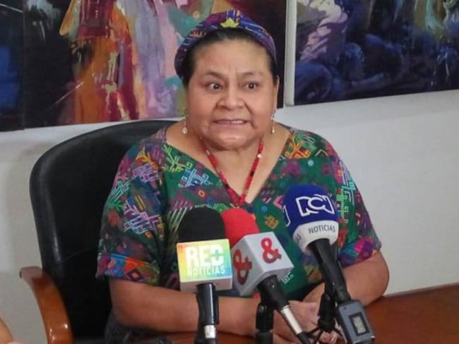 Rigoberta Menchú asegura que el éxito de la paz no está en un plebiscito
