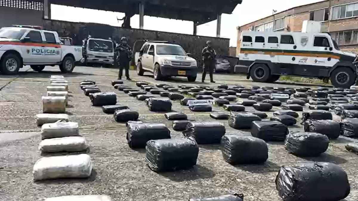 Incautan más de media tonelada de marihuana en la vía Panamericana entre Cauca y Nariño