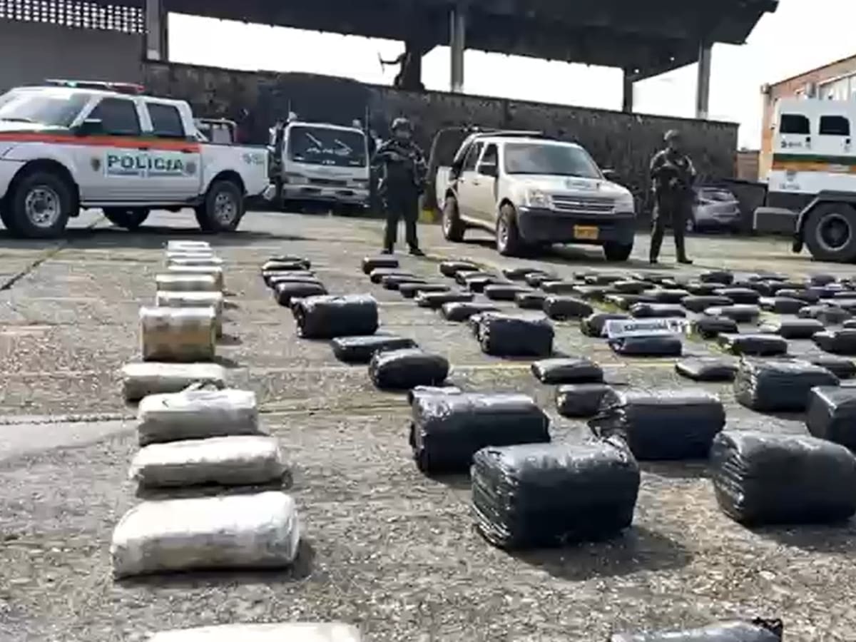 Incautan más de media tonelada de marihuana en la vía Panamericana entre Cauca y Nariño