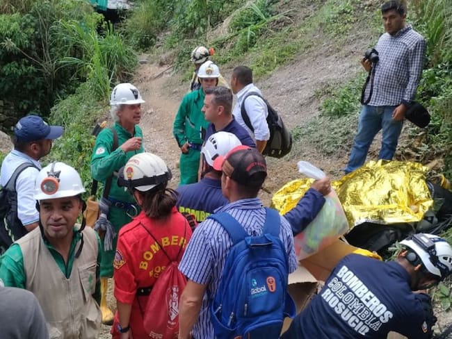Muertos los tres mineros que quedaron atrapados en mina de Riosucio