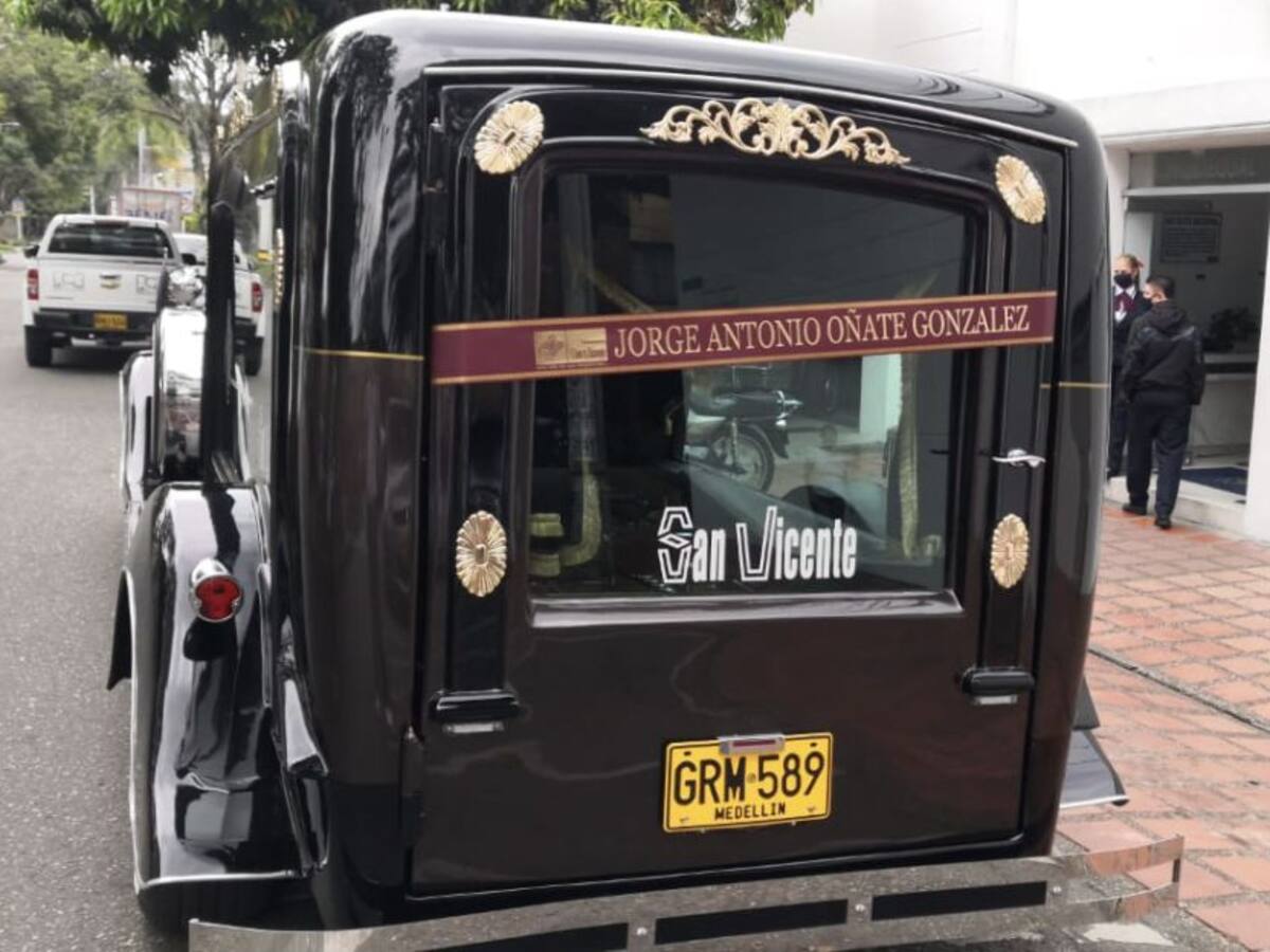 Cuerpo de Jorge Oñate ya fue trasladado a Valledupar