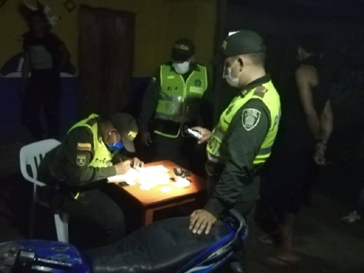 En Bolívar, Policía ha impuesto 2459 comparendos durante la cuarentena