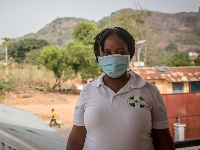 Enfermera a cargo de casos de ébola