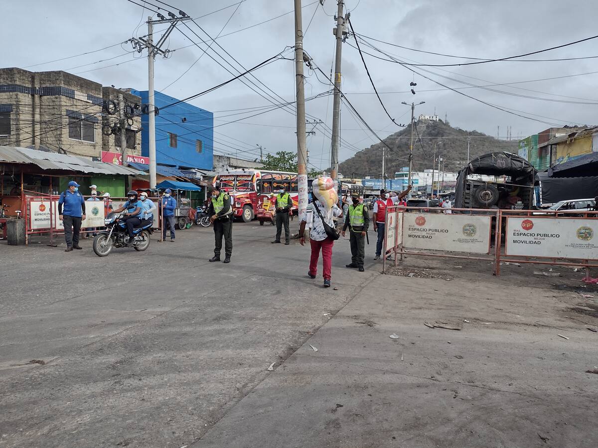 Riña dejó un joven muerto a cuchillo en el mercado de Bazurto en Cartagena