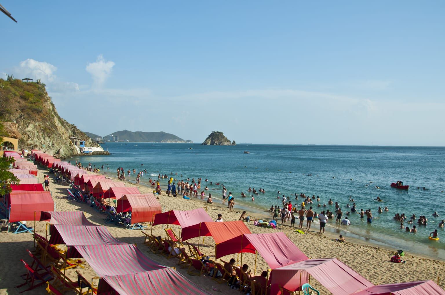 Playa Blanca Santa Marta . Cotelco Magdalena