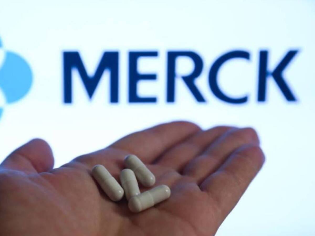 Pastilla anticovid de Merck tiene una eficacia menor al 50%