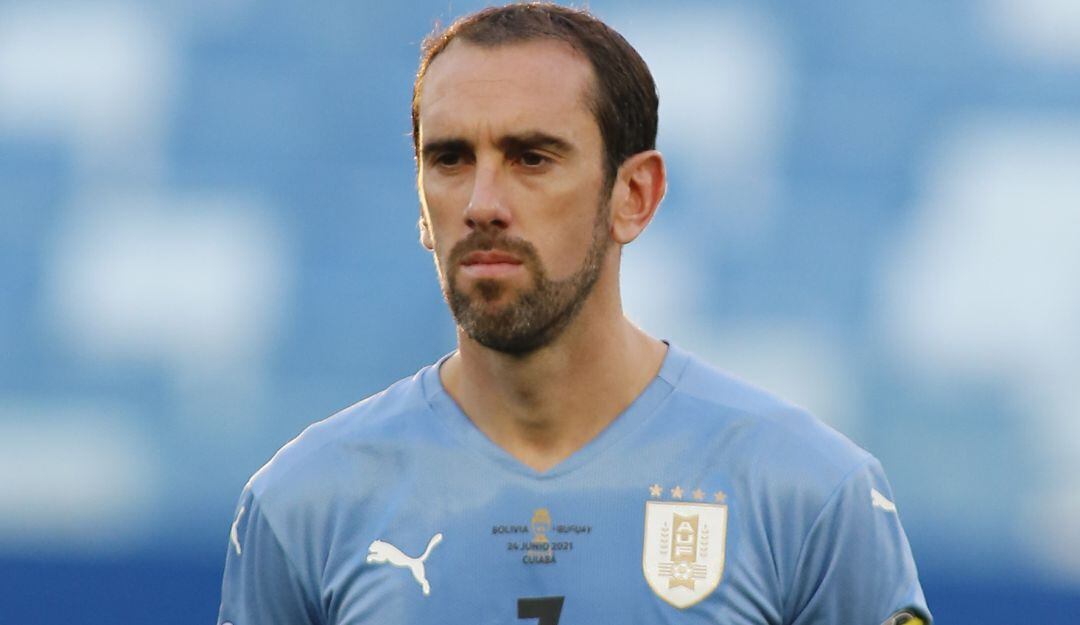 Diego Godín, defensa y capitán de Uruguay.