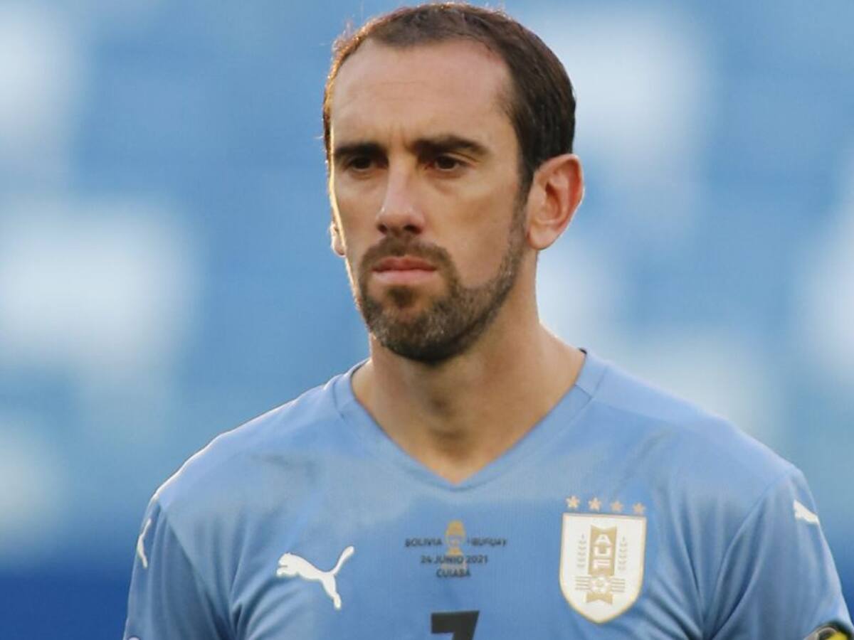 Diego Godín, la gran duda en Uruguay para enfrentar a Colombia
