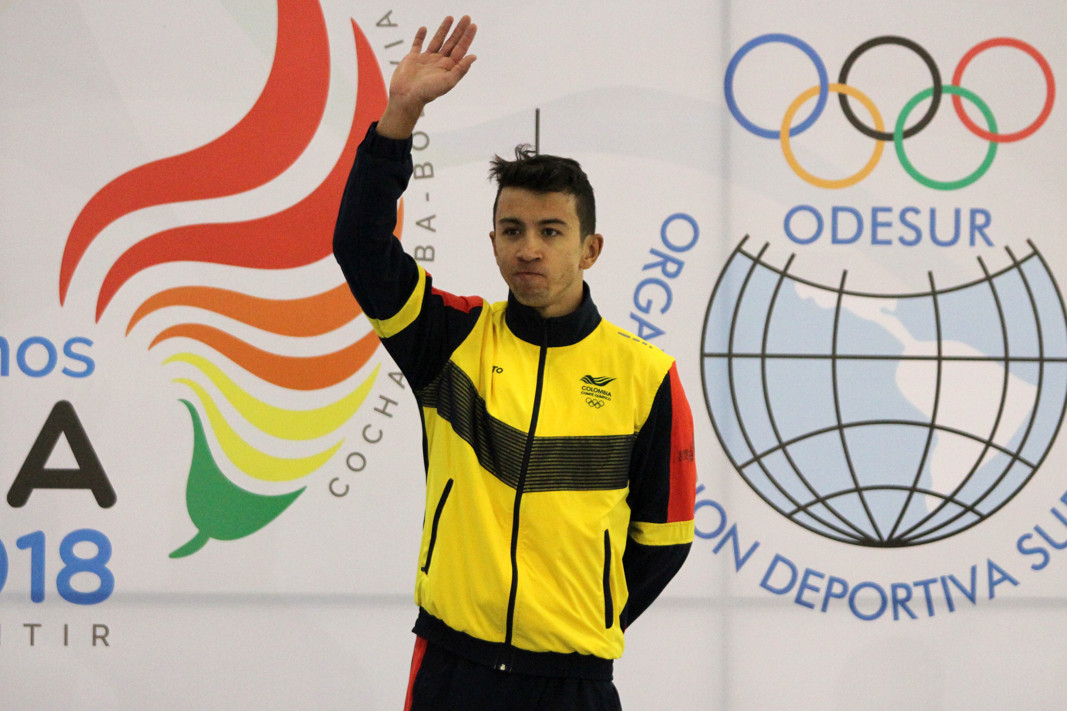 Juan Esteban Arango en los XI Juegos Suramericanos Cochabamba 2018