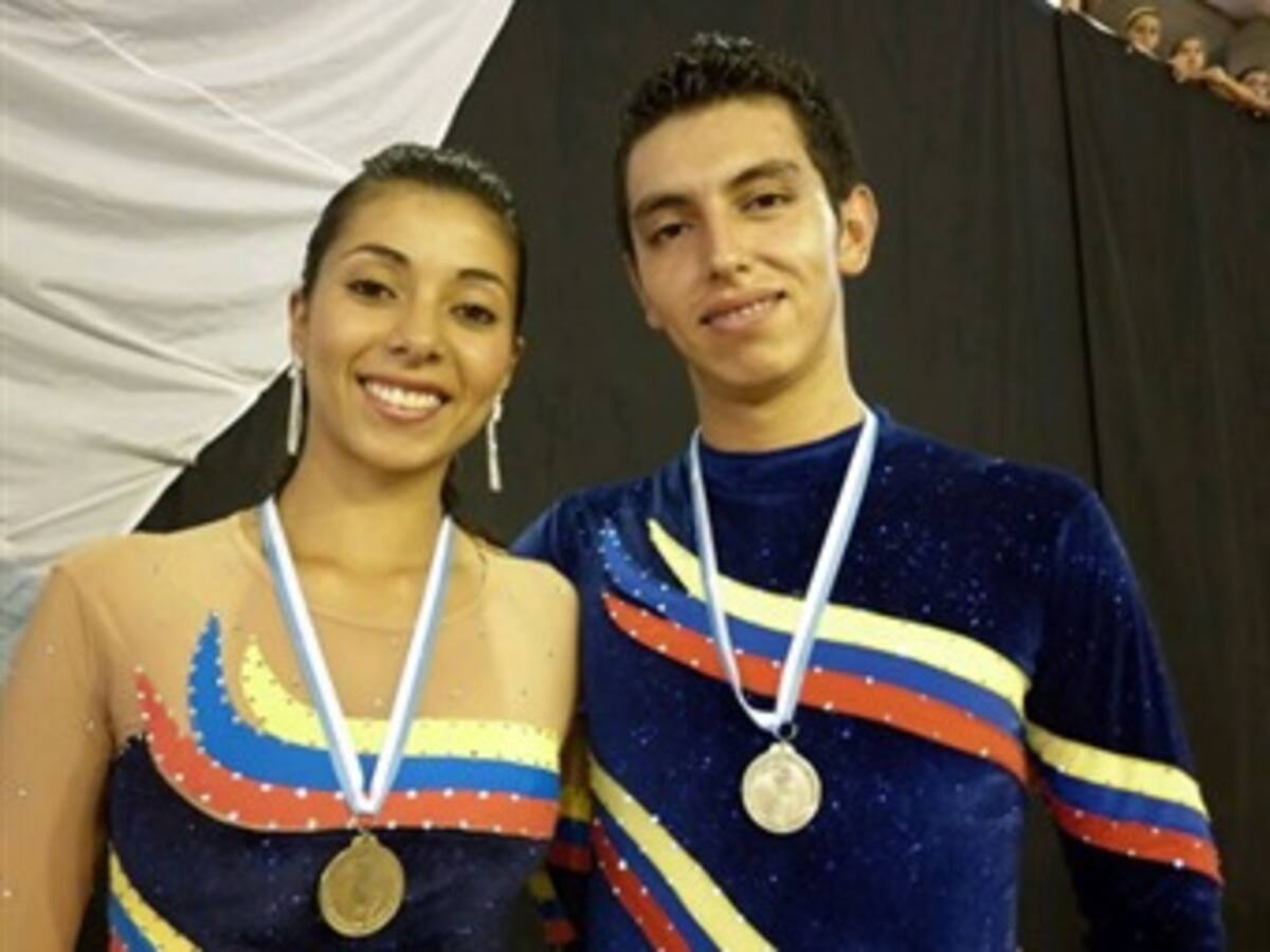 Histórico oro de Colombia en patinaje artístico
