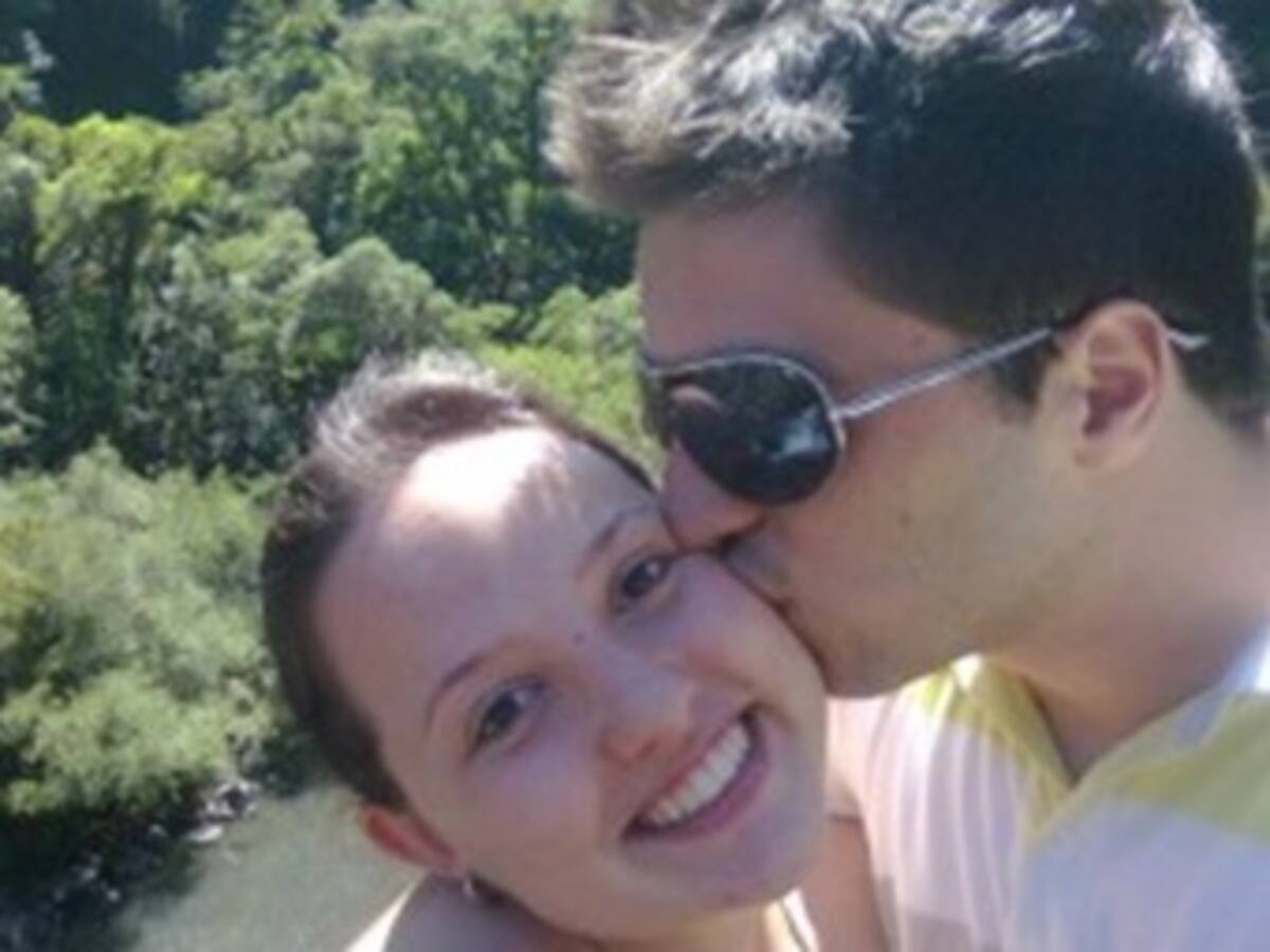 Roger y Susiele una pareja de novios que encontró la muerte en Brasil