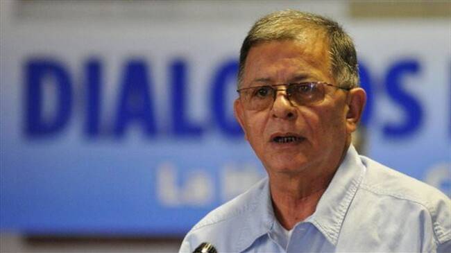 Rodrigo Granda, miembro de la delegación negociadora de paz de las Farc. Foto: Colprensa