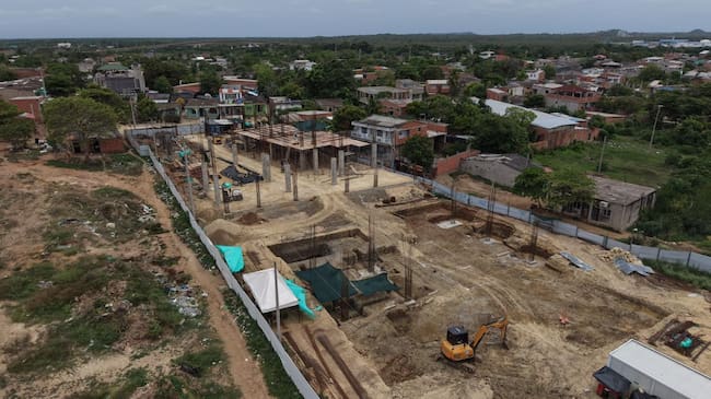 Colegio en Pasacaballos. // Alcaldía de Cartagena