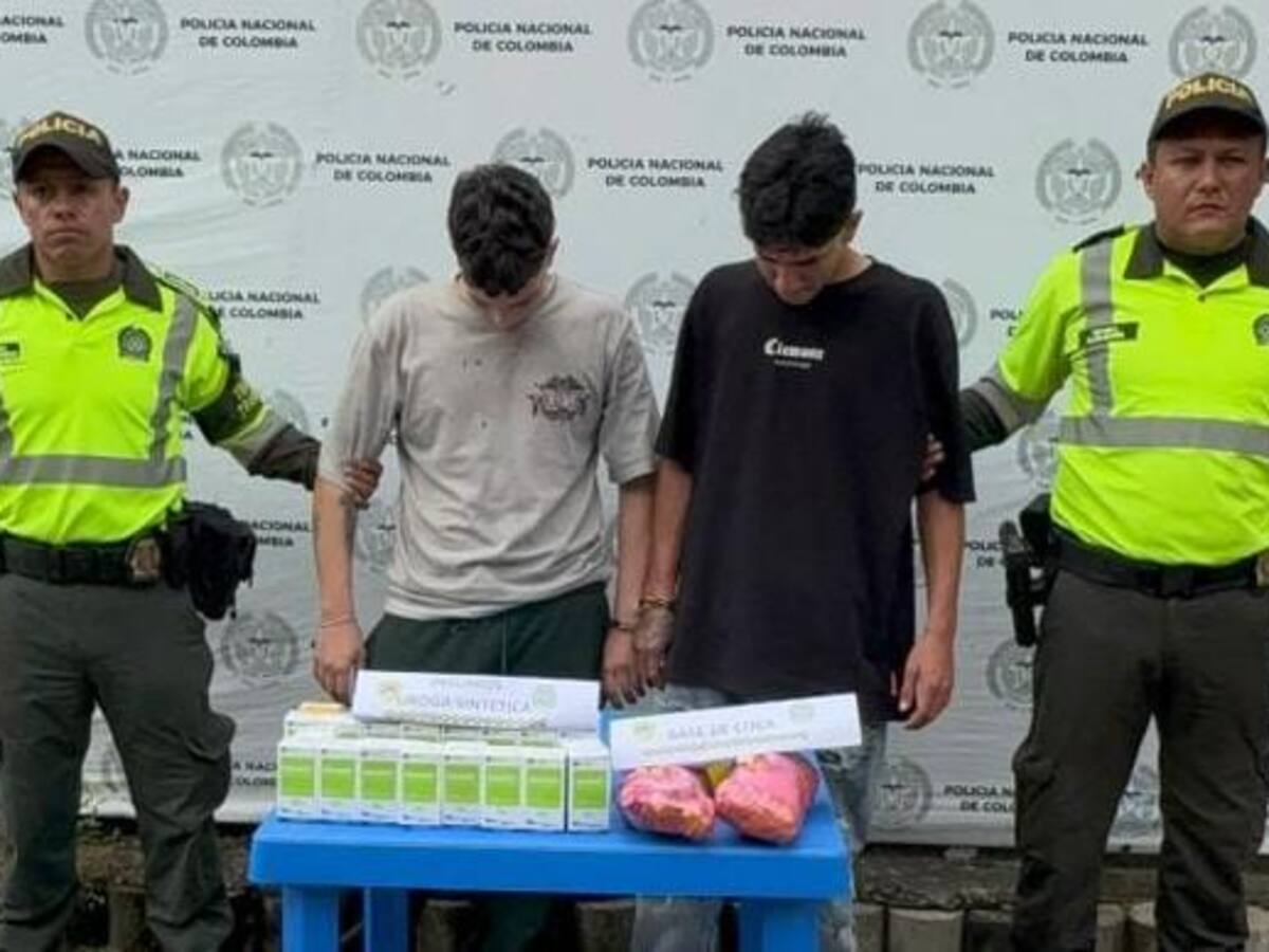 En carreteras de Bolívar policía incautó base de coca e insumos para fabricar drogas sintéticas