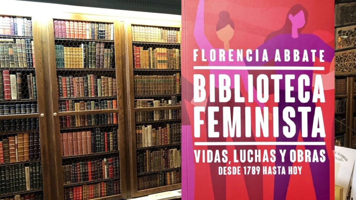 “Biblioteca feminista” de la argentina Florencia Abbate