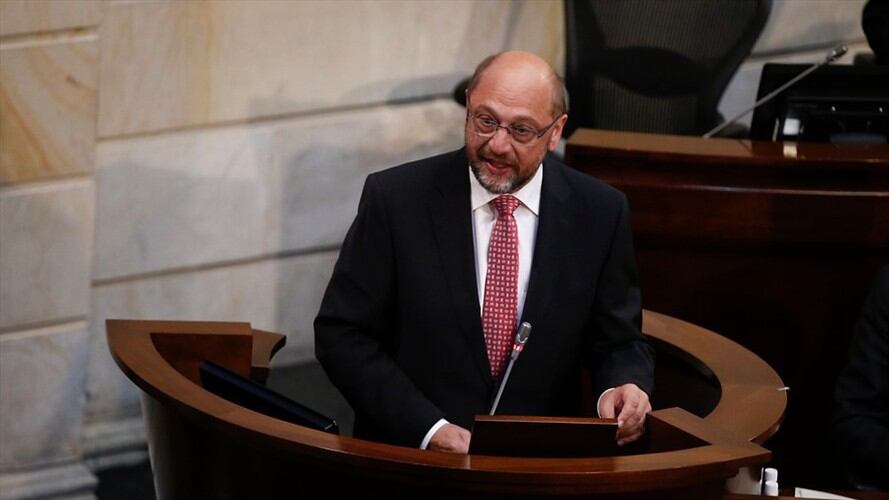 Martin Schulz, presidente del Parlamento Europeo. Foto: Colprensa