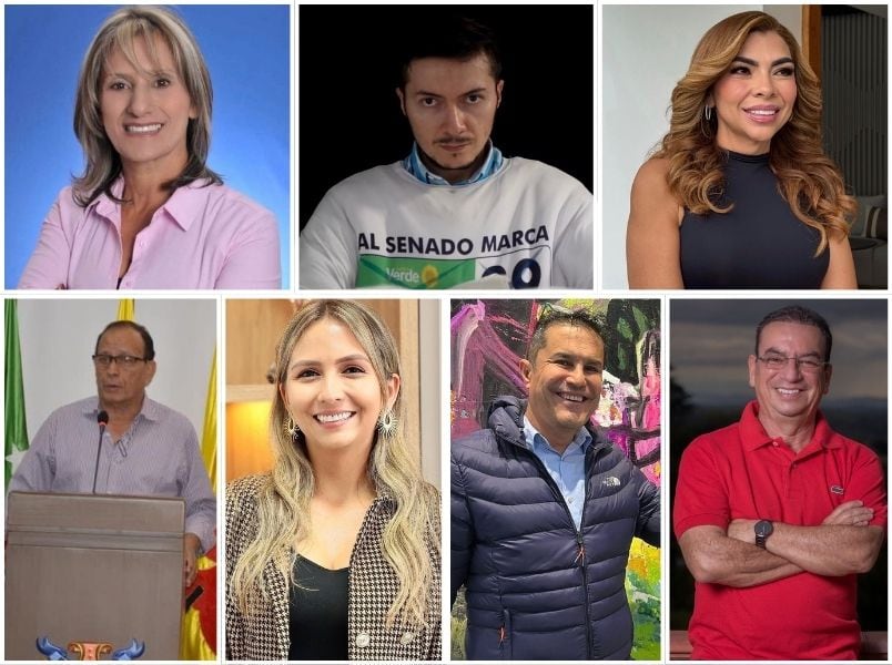 Nuevos congresistas de Risaralda - Foto: redes sociales