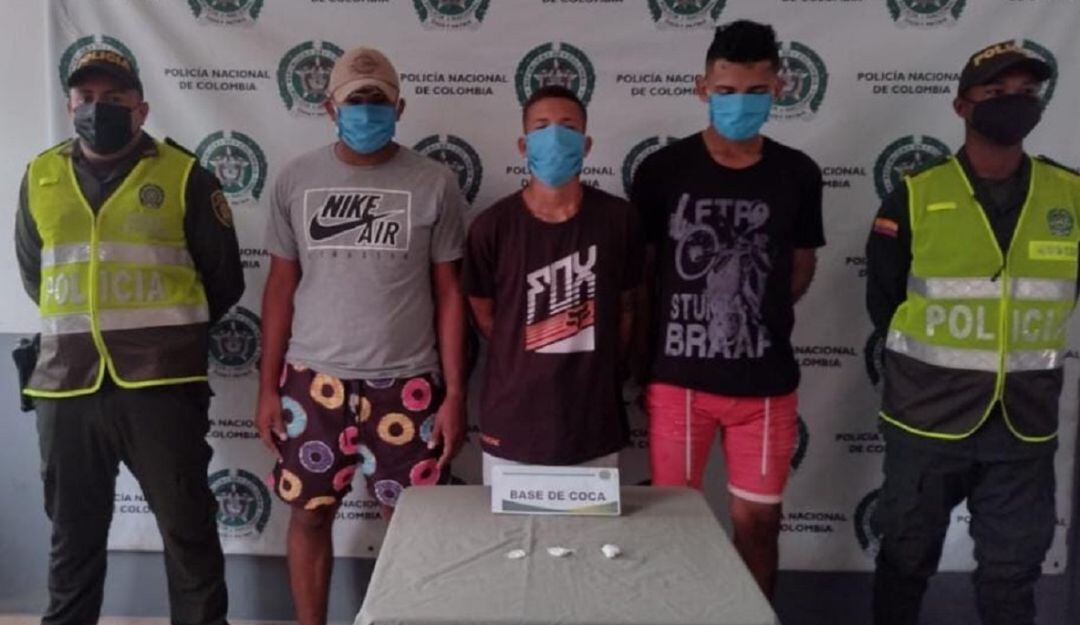 La redada de la Policía se llevó a cabo en San Jacinto, El Carmen de Bolívar, Mompox y Cicuco