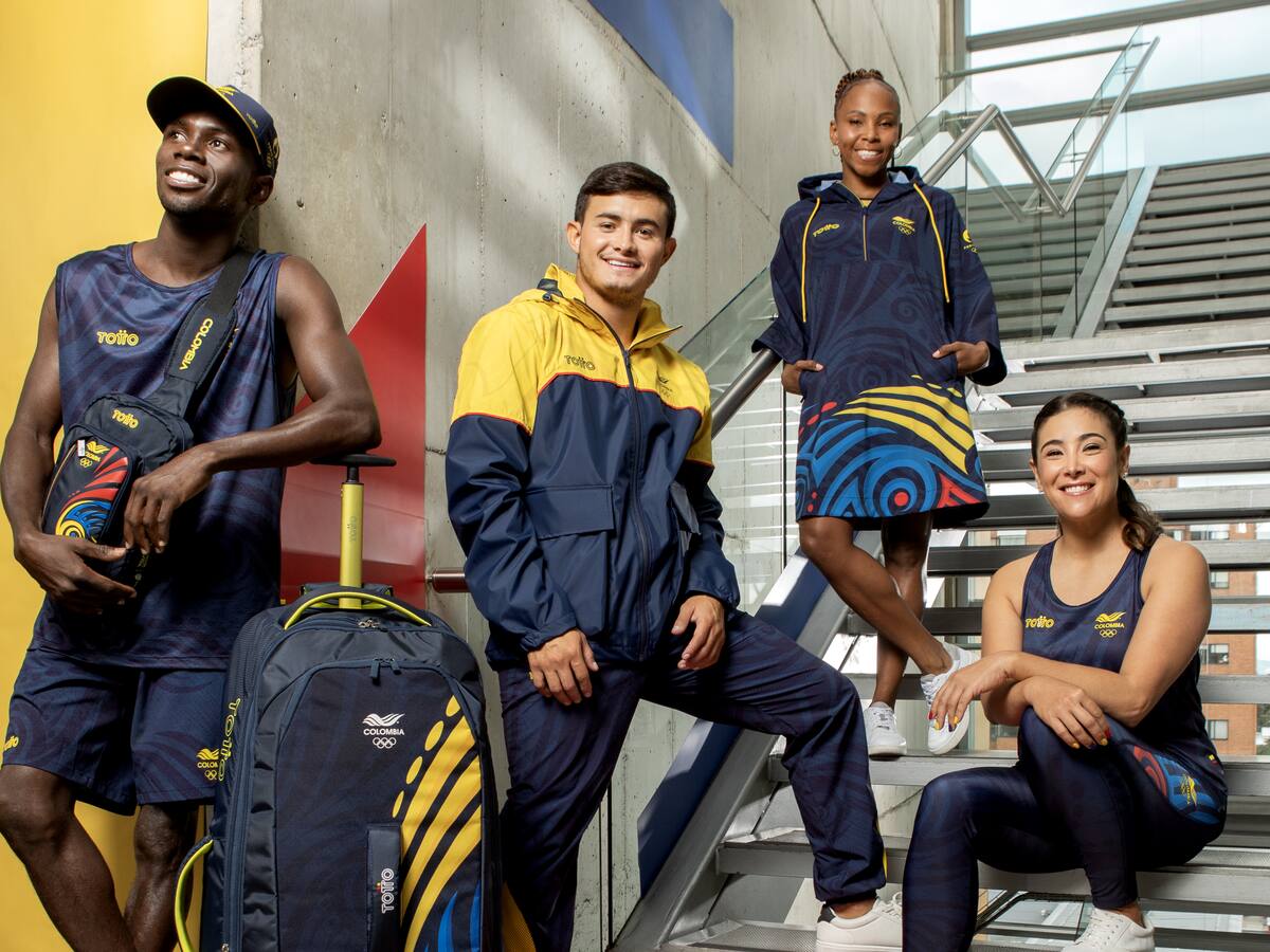 Así se vestirá la delegación de Colombia en los Juegos Olímpicos de París 2024