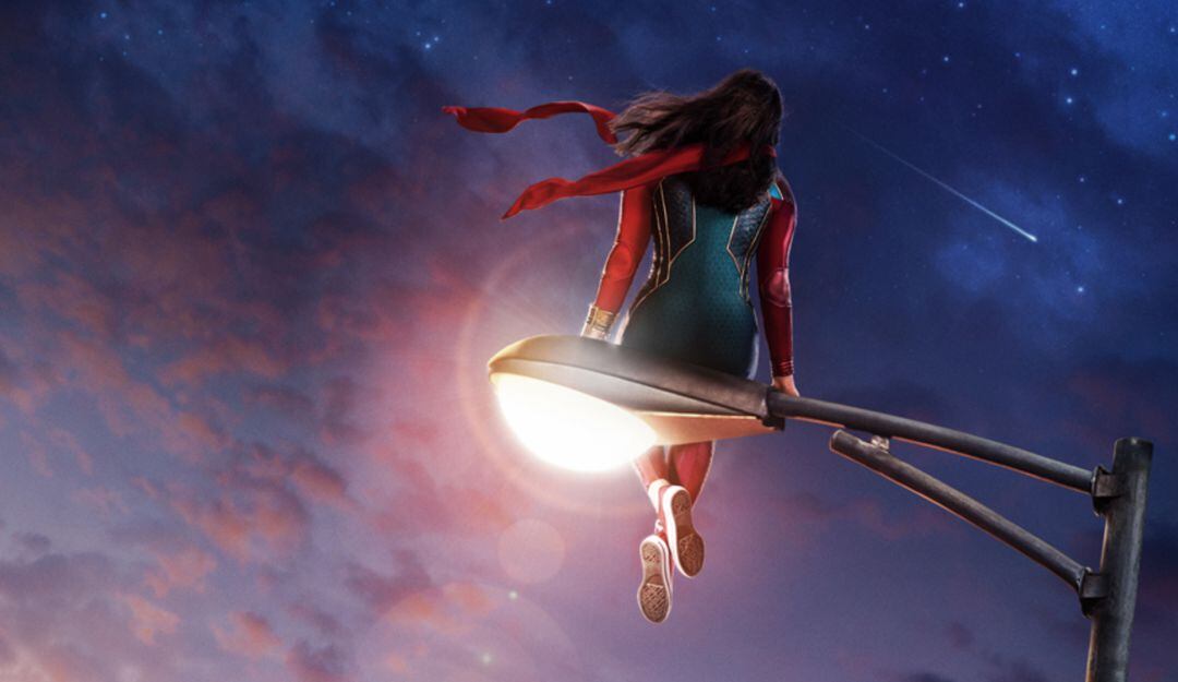 Poster oficial de la serie Ms. Marvel 