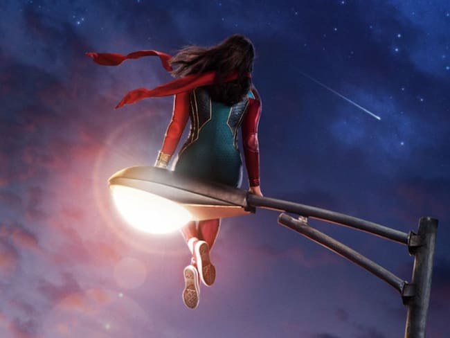 Poster oficial de la serie Ms. Marvel 