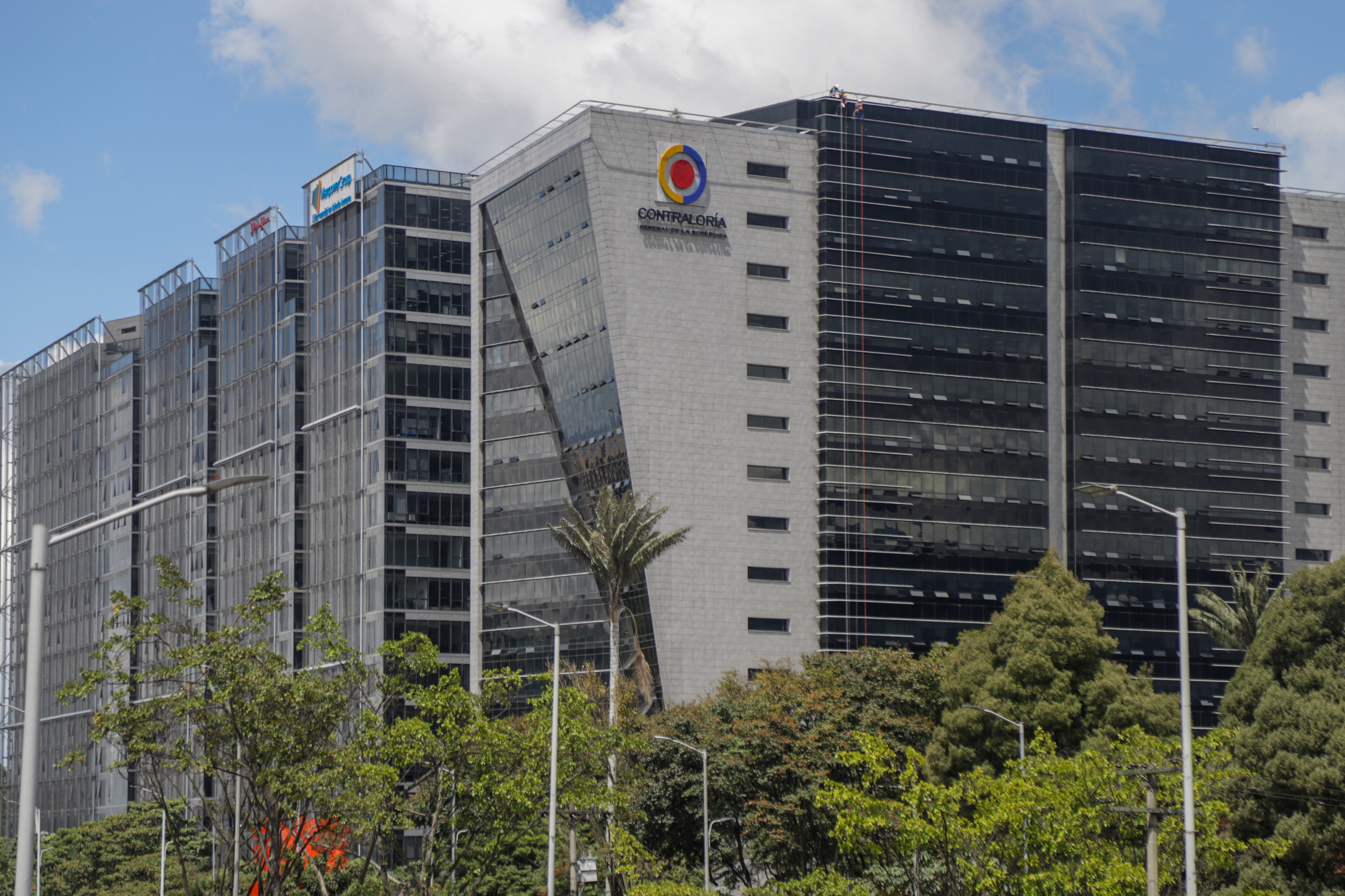 Bogotá, 22 de Noviembre de 2022. Fachada de edificio Contraloría. (Colprensa - Colprensa - Álvaro Tavera)